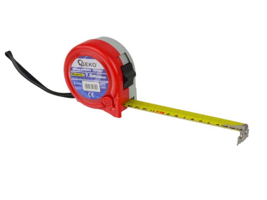 7,5m tračni meter z magnetom 25mm