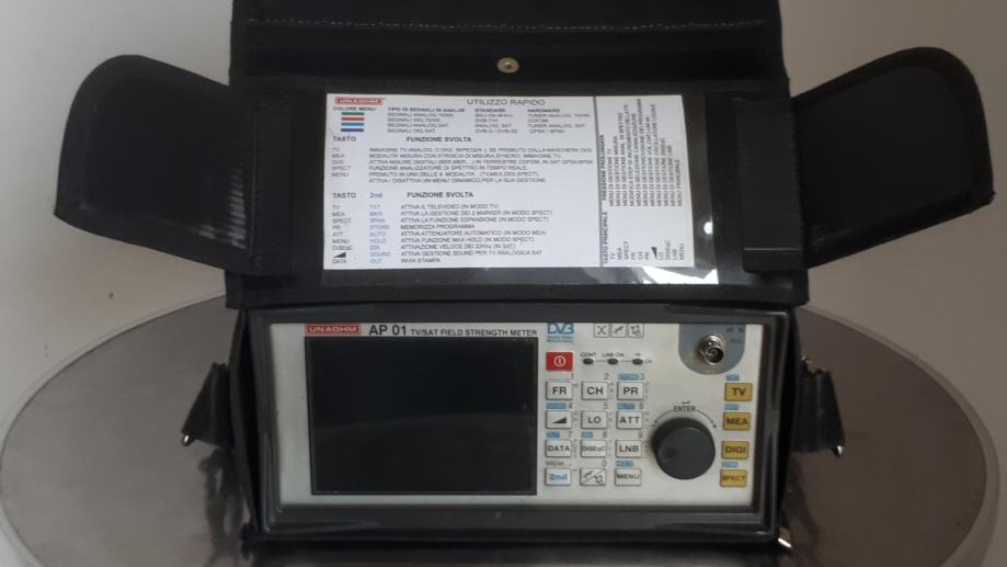 Merilni instrument Unaohm AP,digitalni,signal,kabelske,Satelit,DVB-T