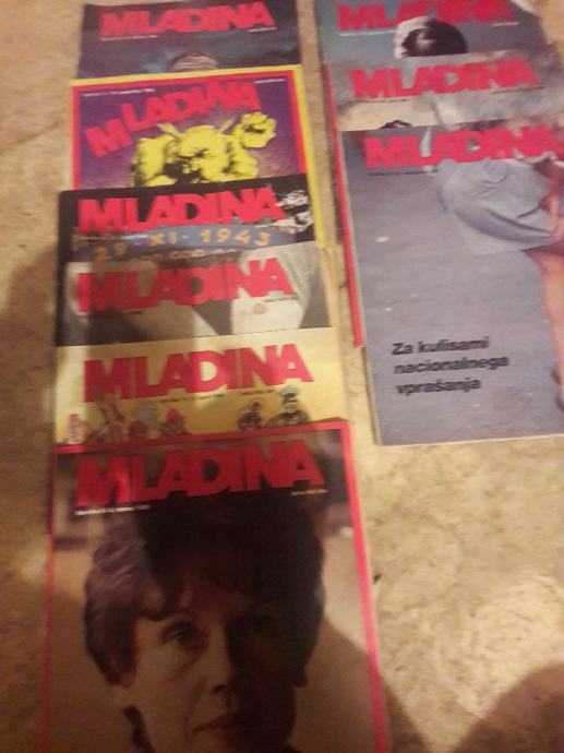 Mladina - starejši izvodi 1986-1990