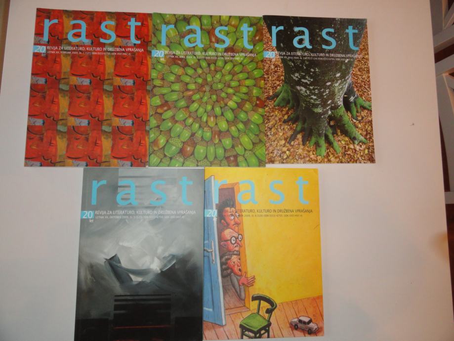 RAST, REVIJA ZA LITERATURO KULTURO IN DRUŽBENA VPRAŠANJA, 2009