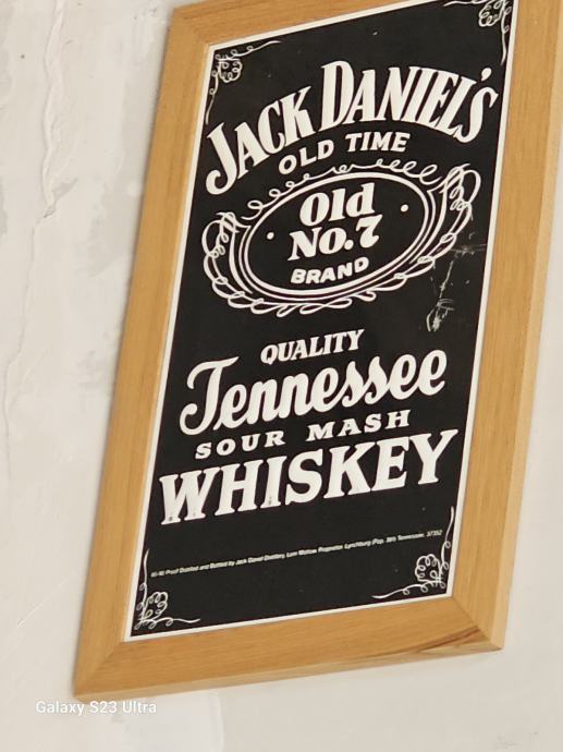 Prodam kovinsko tablo od JACK DANIELS