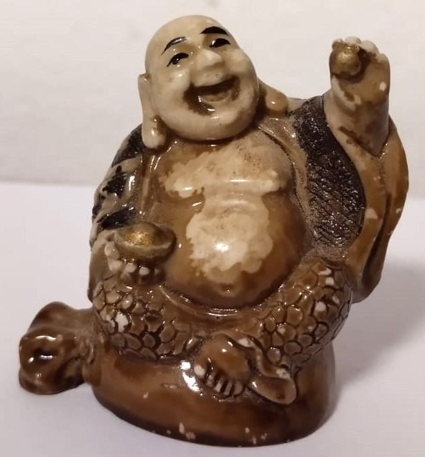 miniaturna skulptura netsuke - Buda