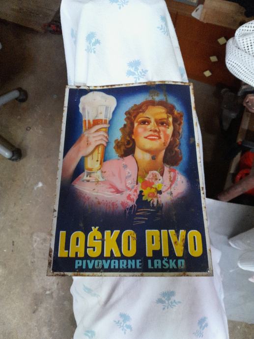 reklamna tabla Laško Pivo