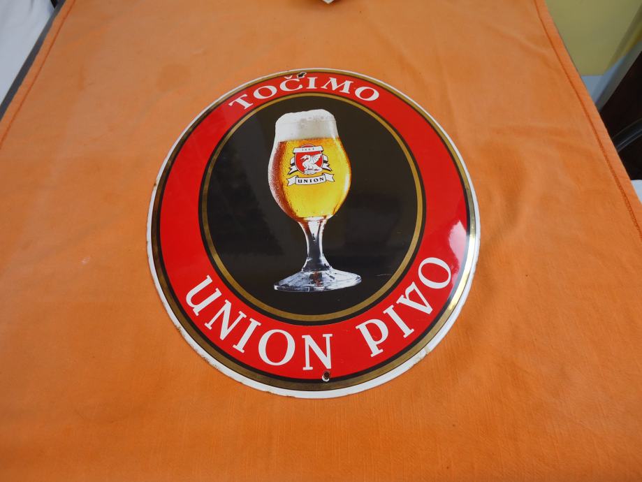 STARA REKLAMNA TABLA ZA PIVO UNION