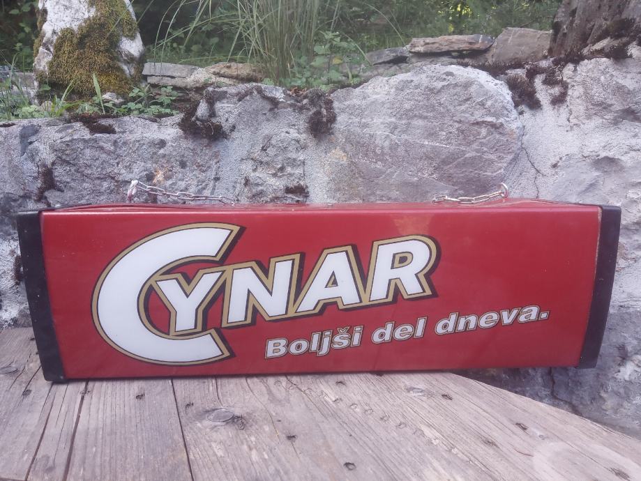 Svetlobni napis Cynar