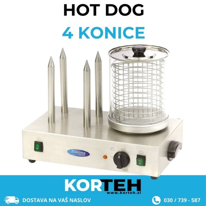 APARAT ZA HOT DOG 4 PALICE