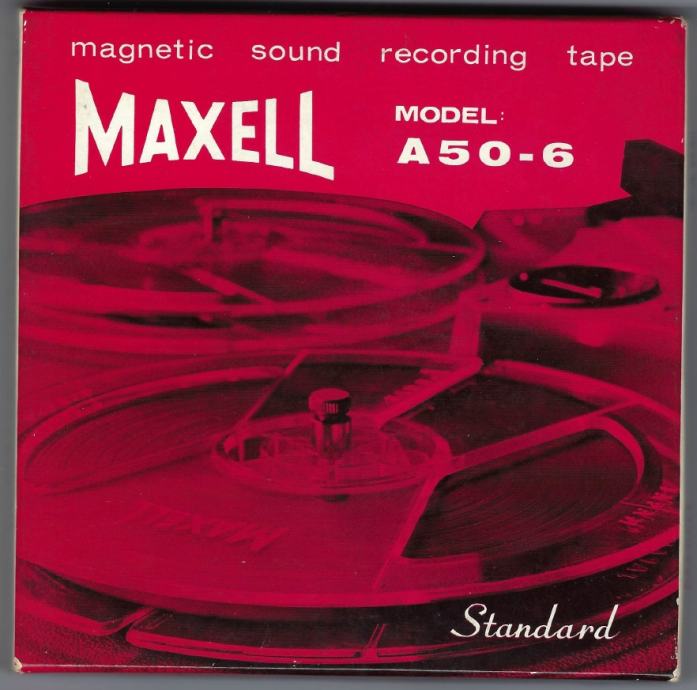 MAXELL - HITACHI magnetofonski trak A50-6 , Hi-Fi Reel-to-reel