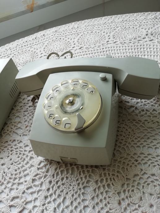 Retro klasičen telefon ISKRA s številčnico