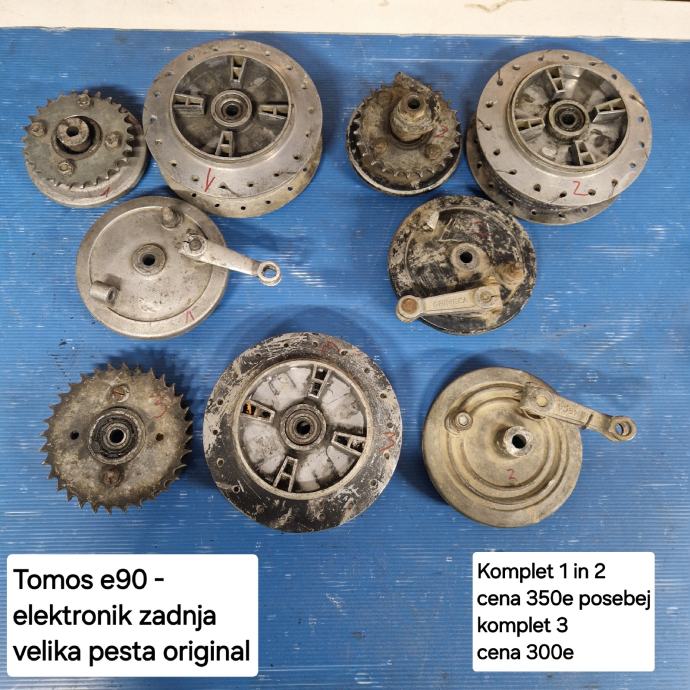 Tomos zadnja velika pesta za elektronik e90 15sl 15se - sprint ,...