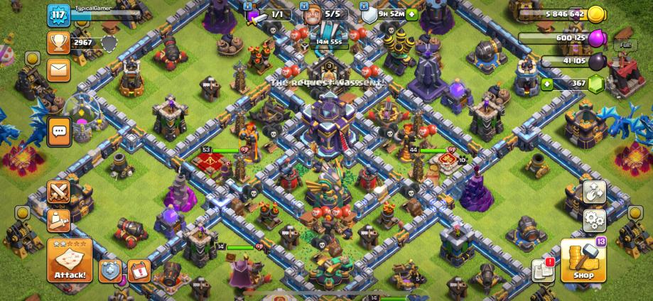 Prodam Clash Of Clans Profil.