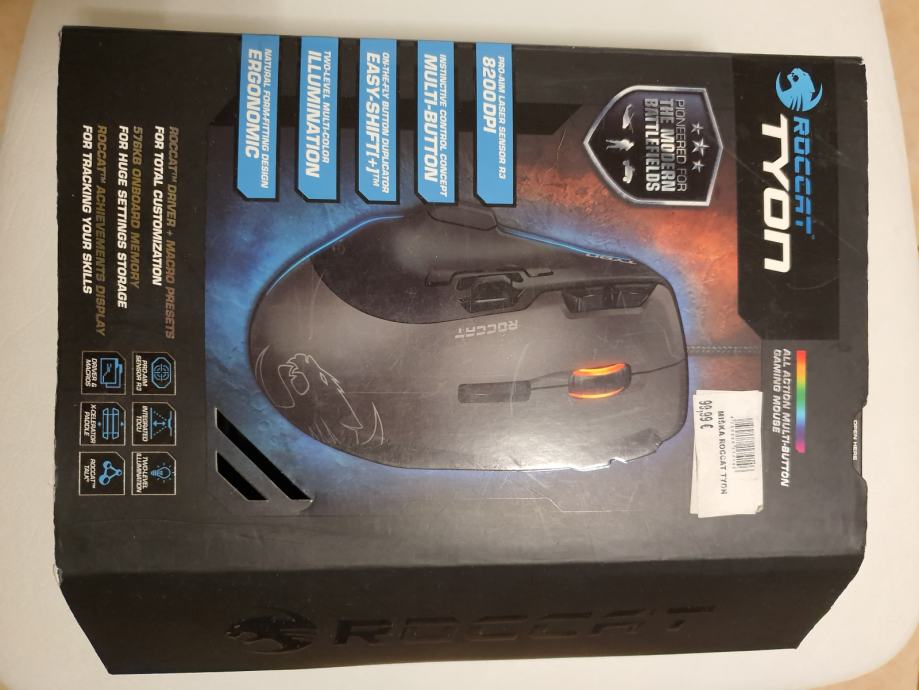 Gaming miška Roccat Tyon