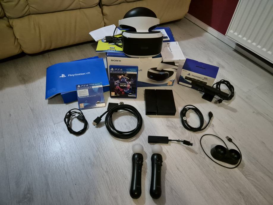 Playstation VR (PSVR) očala za PS4/PS5 z dodatki