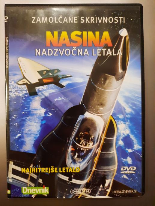 NASINA NADZVOČNA LETALA(ZAMOLČANE SKRIVNOSTI) - DVD FILM ZA 8€