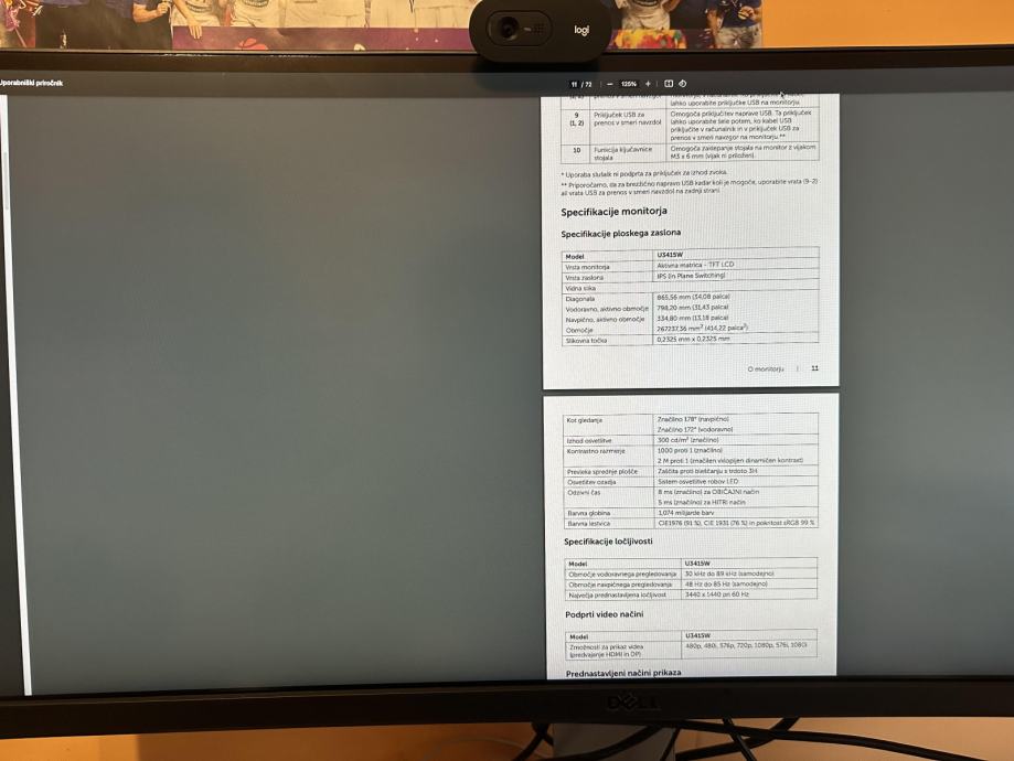 Dell UltraSharp U3415W