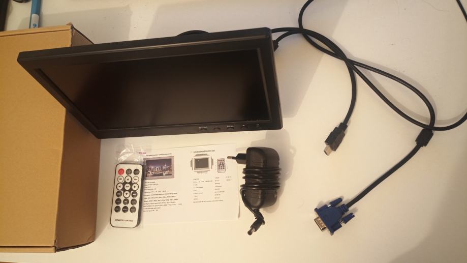 MINI LCD MONITOR 10 inch - NOV NERABLJEN