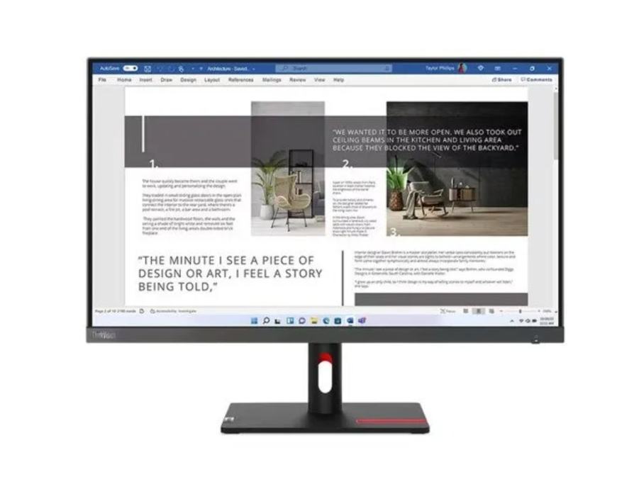 Lenovo ThinkVision S27i-30 monitor, 68,58cm (27), IPS, FHD, 100Hz