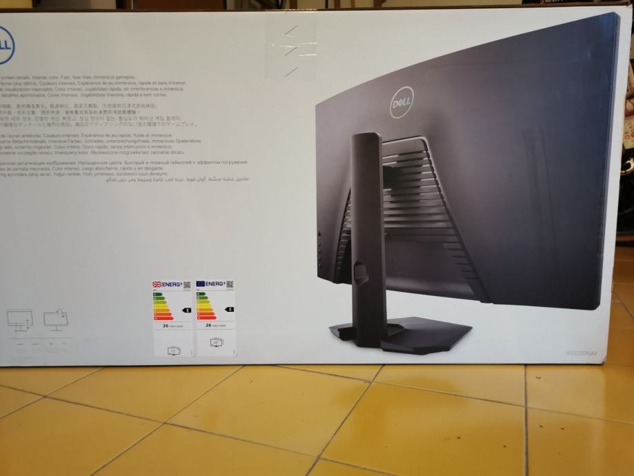 Prodam nov DELL S3222DGM gaming monitor