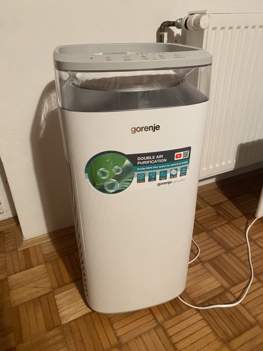 GORENJE AP500 čistilnik zraka s certifikatom ECARF