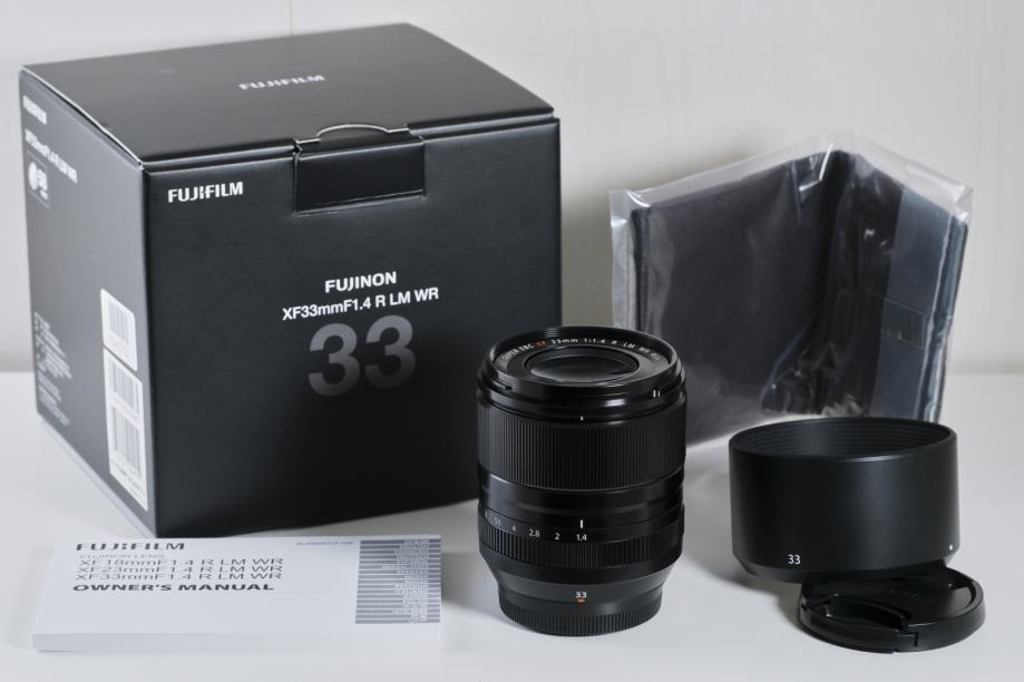 Fujifilm XF 33mm f1.4 R LM WR