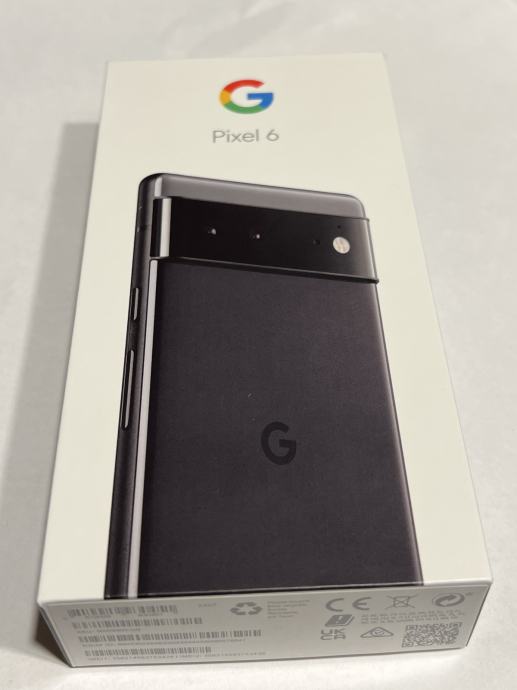 Google Pixel 6 5G 128GB/8GB Stormy Black Nov/Račun/Garancija