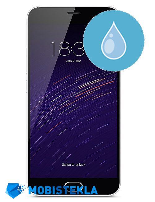 Meizu Note 2 - stik s tekočino