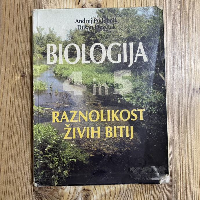 Biologija 4 in 5: Raznolikost živih bitij (učbenik)