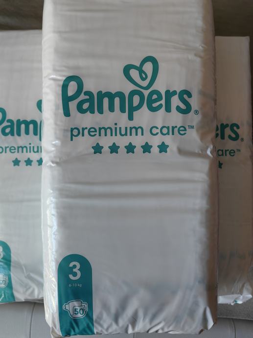 Plenice pampers st. 3 150kos+20 kos babylove