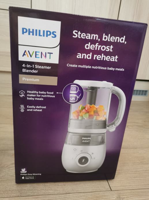 Philips Avent 4-in-1 kuhalnik na paro SCF883