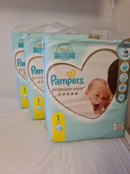 Plenice Pampers Premium 1