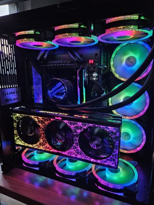 Gaming PC, Intel i9-12900k, RTX 4080, DDR5 7600mhz, Lain Li