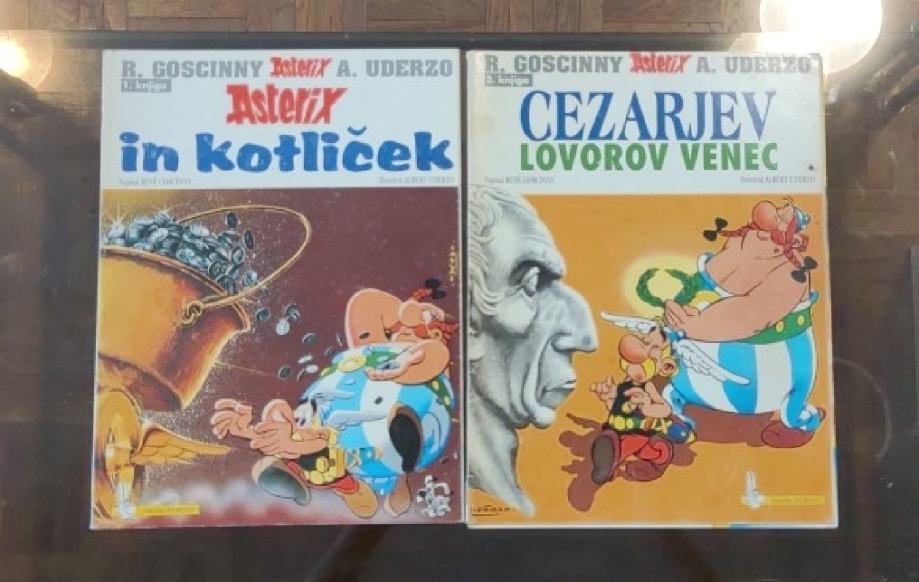 Asterix dva stripa v SLO, A. Uderzo