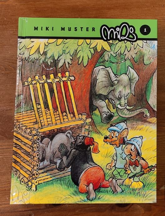 Miki Muster, dogodivščine Zvitorepca, Trdonje in Lakotnika. Buch.