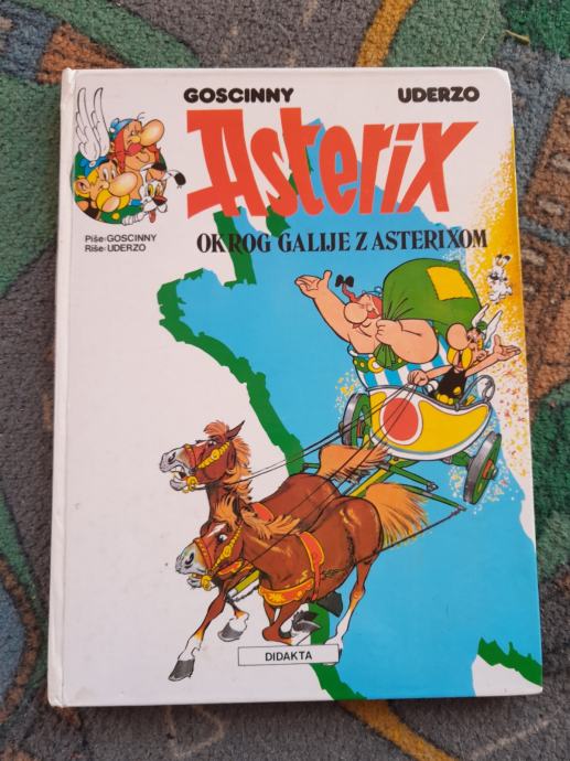 strip ASTERIX & OBELIX OKROG GALIJE Z ASTERIXOM