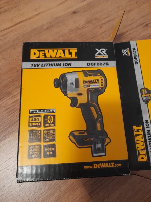 Dewalt dcf887n аккумулятор