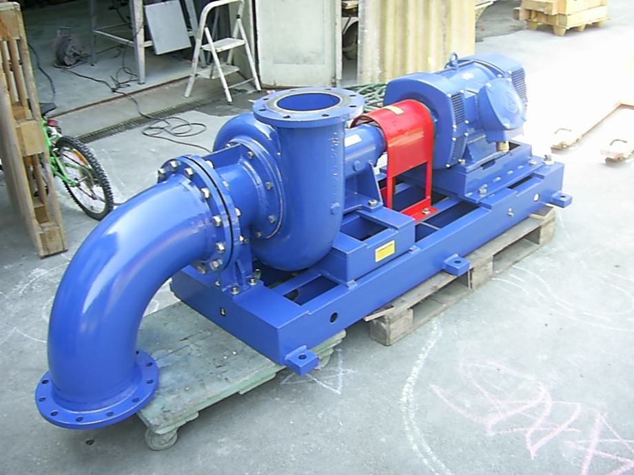 VODNA TURBINA (ČRPALKA V REVERZNI SMERI) + GENERATOR 37kW /1500 o/min