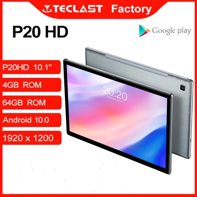 Teclast P20HD Octa Core 4GB RAM 64GB ROM 10.1" 1920*1200 Dual 4G LTE