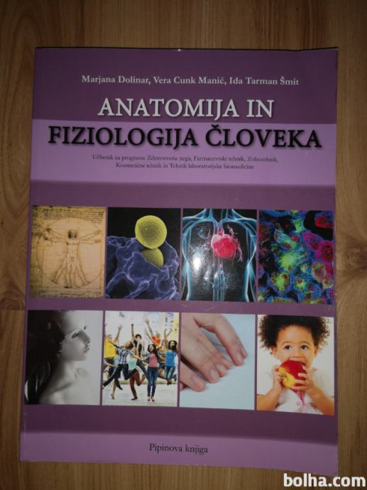 Anatomija in fiziologija človeka učbenik