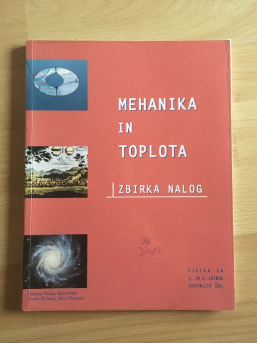 Fizika - Mehanika in toplota - zbirka nalog