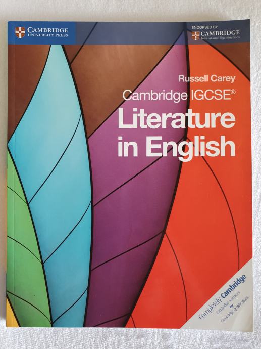 Literature In English For Cambridge IGCSE