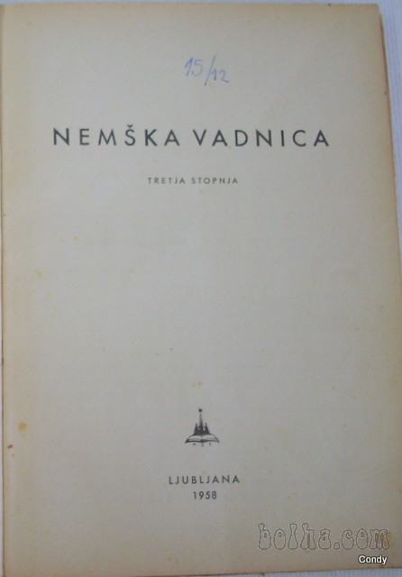 NEMŠKA VADNICA