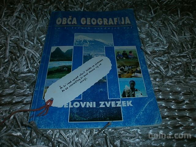 OBČA GEOGRAFIJA SREDNJA ŠOLA 1.LETNIK