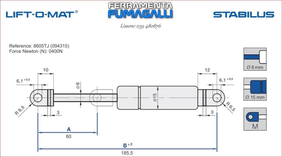 Stabilus Lift O Mat N