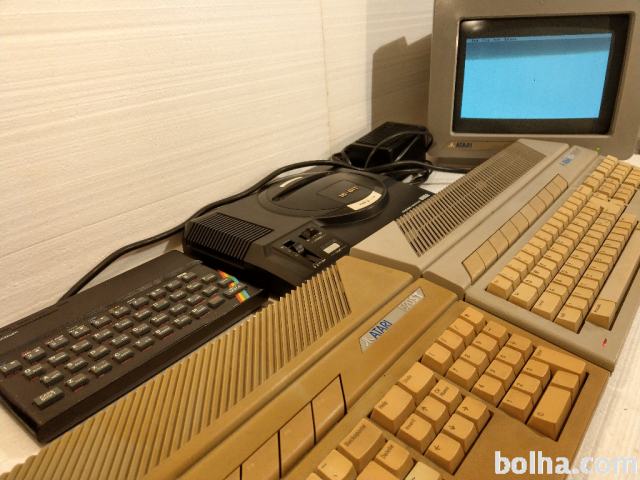 ATARI 520ST+ ATARI 520ST MONITOR ATARI SM124 ZXSPECTRUM SEGA