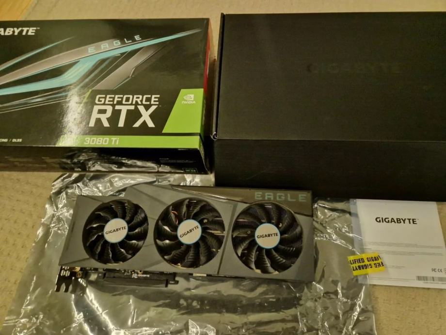 GIGABYTE GeForce RTX 3080 Ti EAGLE OC 12GB GDDR6X Grafikkarte