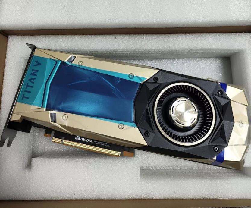 Nova grafična kartica NVIDIA Titan V 12GB HBM2 Professional Volta CUDA