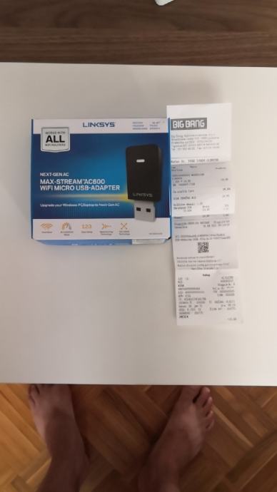 Linksys brezžični usb adapter