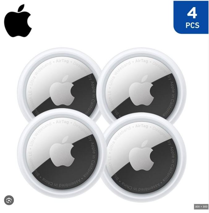 Sledilna naprava Apple Airtag (MX542ZYA) - 4 Pack White