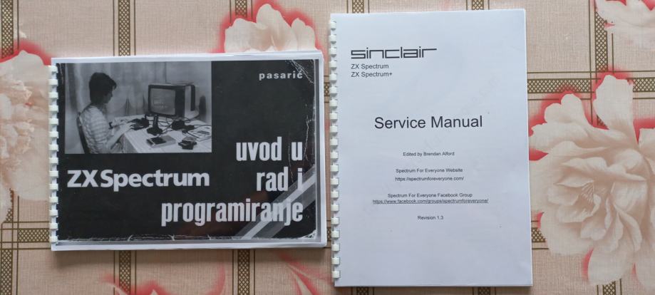 V kompletu prodam retro računalnik Sinclair ZX Spectrum