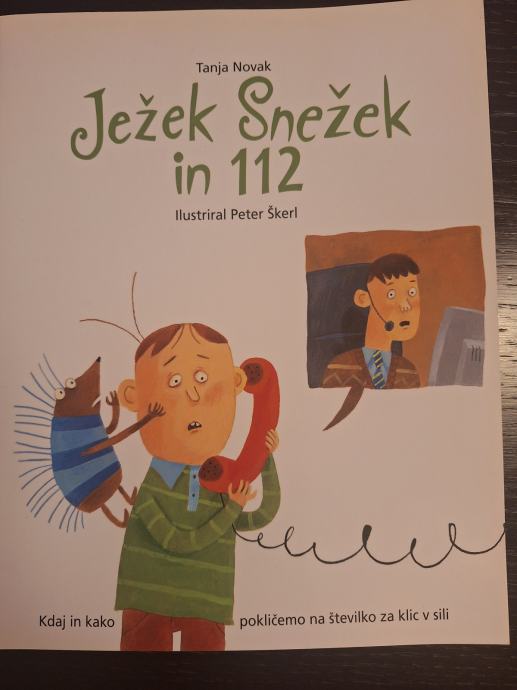 112 - poucna slikanica Jezek Snezek in112