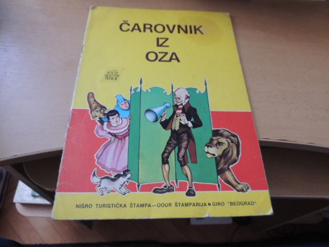 ČAROVNIK IZ OZA M. SAMIDE ZALOŽBA NIŠRO 1981